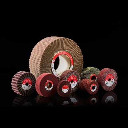 Interleaved Flap Wheels Interleaved Flap Wheels