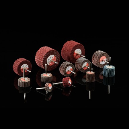 Mounted Non-woven Flap Wheels Mounted Non-woven Flap Wheels